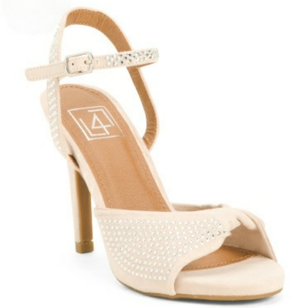 Peep toe sandals sz 8